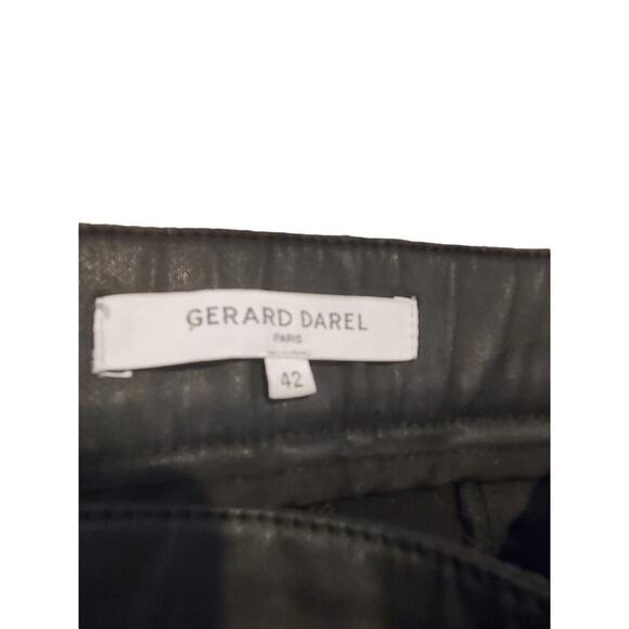 Gerard Darel cotton wax pants size 42/large - Picture 6 of 7